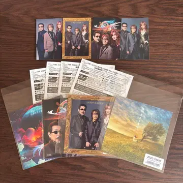 THE ALFEE 앨범 혜택 포토 카드, 스티커, 응모권