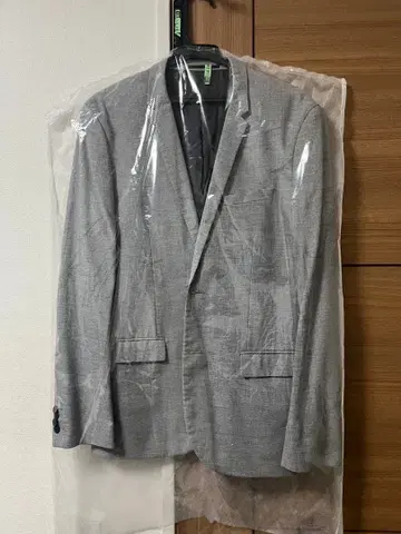 [ H &M ] 테일러드 자켓 그레이 남성용 비즈니스 캐주얼