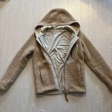 SeaGreen 보아 자켓 베이지