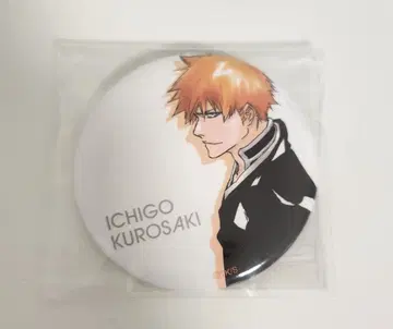 BLEACH EX. 캔뱃지 쿠로사키 이치고