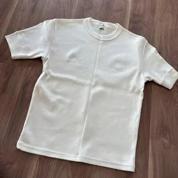 Bonfil 아이보리 코튼 T셔츠