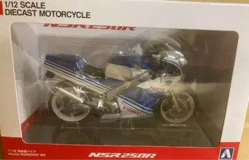 혼다 NSR250R '88 테라 블루/로스 화이트 피규어 HONDA