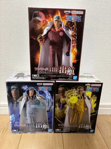 원피스 The 출항 사카즈키 볼사리노 쿠잔 피규어 3체 세트