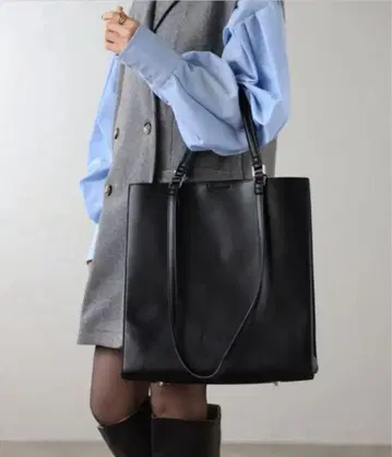 토트백 스퀘어 더블 핸들 토트백 여성용