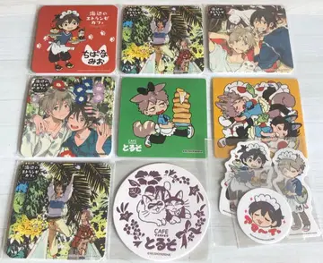 키이 칸나 선생님 해변의 에트랑제 코스터 스티커