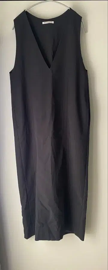 유나이티드 애로우즈 오버롤 스커트 네이비