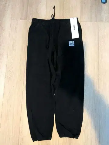 atmos 블랙 맨투맨 팬츠