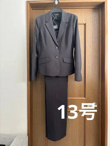 그레이 수트 13호 자켓과 스커트 세트