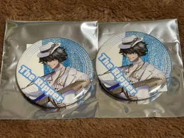 제5인격 겨울 코믹 C107 트레이딩 글리터 캔뱃지 리퍼/잭