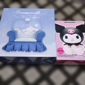 시나모롤 쥬얼리 박스 쿠로미 소프트 비닐 산리오 세트