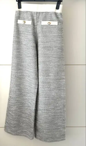 Myu 니트 트위드풍 팬츠