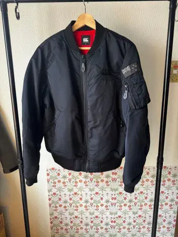 CANterbury 캔터베리 MA-1 자켓 블랙