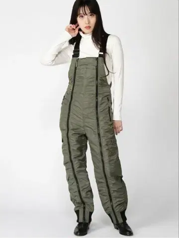 X-girl 엑스걸 플라이트 오버롤 지퍼 포함