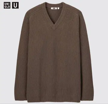 UNIQLO U 다크 브라운 스웨터 L 사이즈