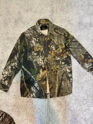 카모 패턴 긴팔 셔츠