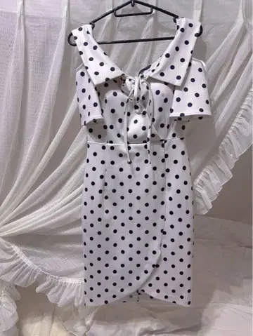 Trinity 도트 무늬 드레스 XS