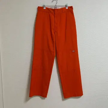 Dickies 루즈핏 더블니 오렌지 복각 32 x 32