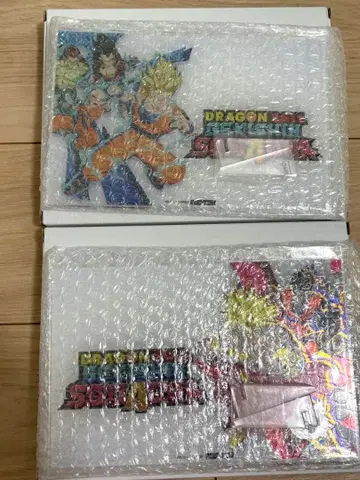 게키신 스쿠아도라 오리지널 박입 아크릴 아트 Red Blue 2개 세트