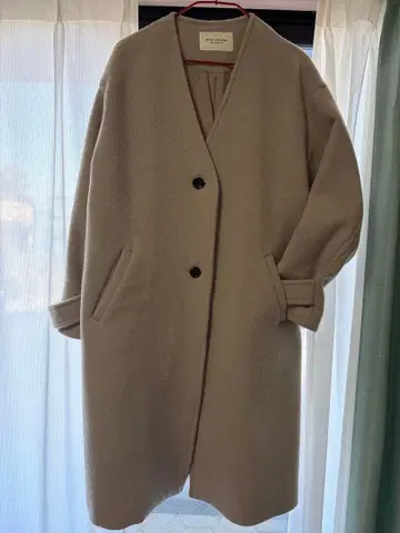 SPICK AND SPAN 베이지 롱 코트