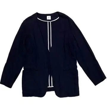 6 ROKU 뷰티앤유스 노카라 린넨 자켓