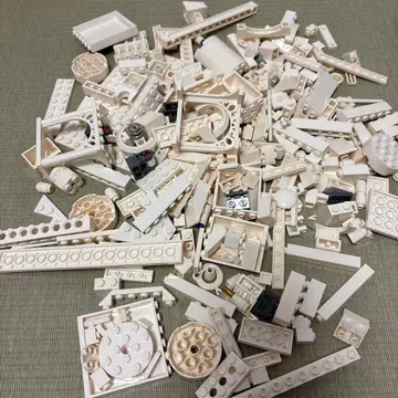 화이트 LEGO 블록 세트