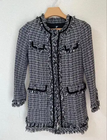 LOVELESS 36 트위드 코트 자켓