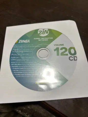 Zumba zinVolume 120 CD
