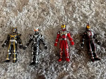 가면라이더 미니 소프트 비닐 4체 세트