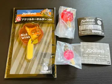 주토피아 아이스캔디 참 디즈니 가챠 제일복권