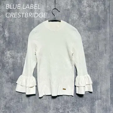 BLUE LABEL CRESTBRIDGE 프릴 리브 상의