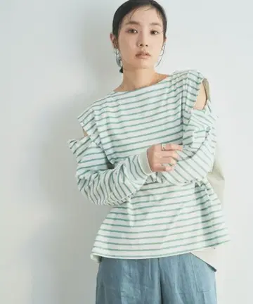 미사용 새상품 정가 14300엔 앤드류 앤 존 와드 긴팔 티셔츠