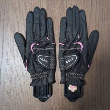 XEXO 골프 그로브 사이즈 19 블랙/핑크