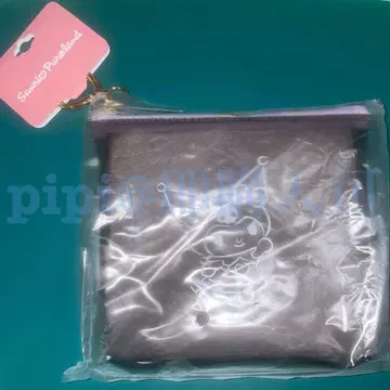 쿠로미 컬러 파우치 원포인트 하트 시리즈 퓨로랜드 산리오