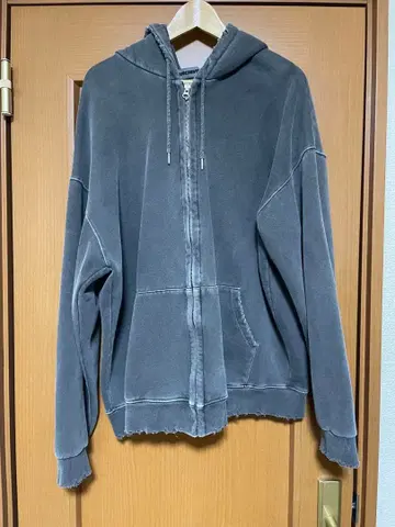 raucohouse 후드티 그레이 블랙