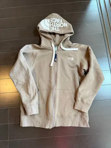 THE NORTH FACE 베이지 풀 집업 후드티