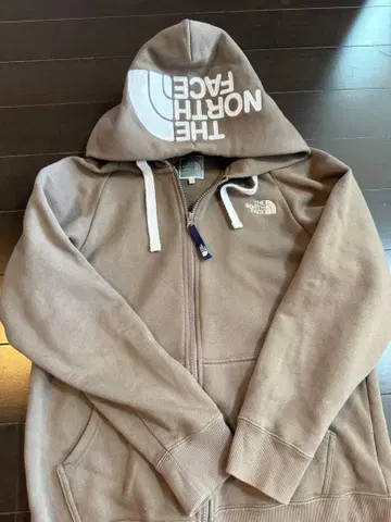 THE NORTH FACE 베이지 풀 집업 후드티
