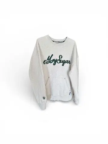 My Sugar Babe (MSB) 펠트 로고 맨투맨