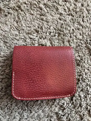 콘차 작은 지갑 콰트로가츠 브라운 다크 브라운