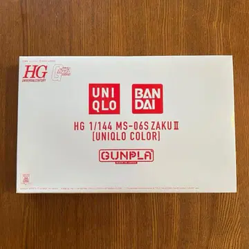 HG 건담 x 유니클로 프라모델