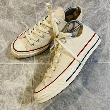 컨버스 로우컷 스니커즈 [ 26.0 ] 베이지 크림 컬러