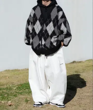 Perushu 아가일 가디건