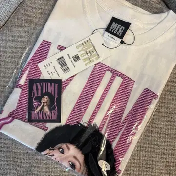 하마사키 아유미 MFC Store 티셔츠 XS 스티커