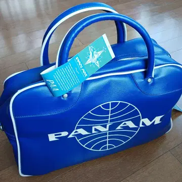 [ 새상품 미사용 ] PAN AM 보스턴 백 파랑