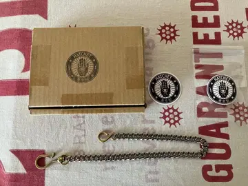 HATCHET 지갑 체인 약 40cm 스티커 포함