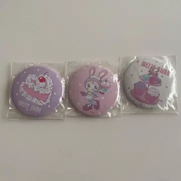 mezza piano 캔뱃지 3개 세트