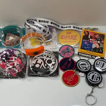 DISH// 굿즈 세트 라이트 뱅글 배지 엽서 사진