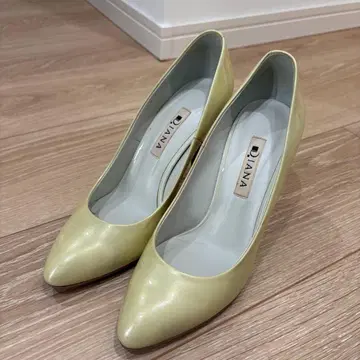 다이애나 DIANA 에나멜 하이힐