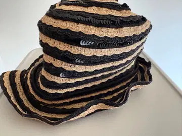 JACQUES LE CORRE 스트라이프 햇