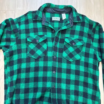 L.L.bean 울 버팔로 체크 셔츠 LL 사이즈 상당