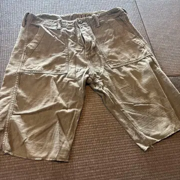 FREE CITY 숏팬츠 사이즈 30 카키